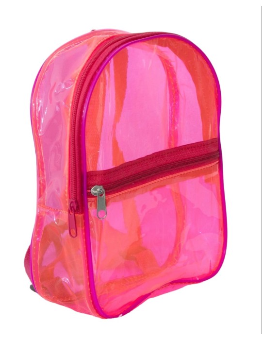 Paquete 50 Piezas Mochila Dulcero Traslúcidas de Colores