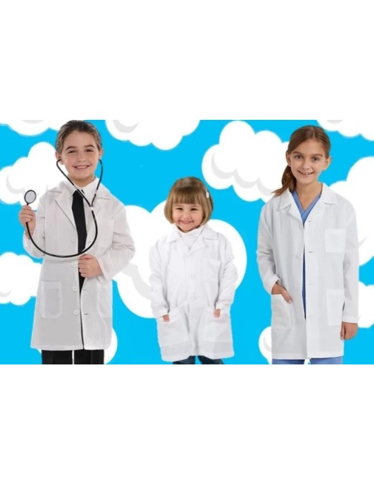 Bata De Laboratorio Para Niños