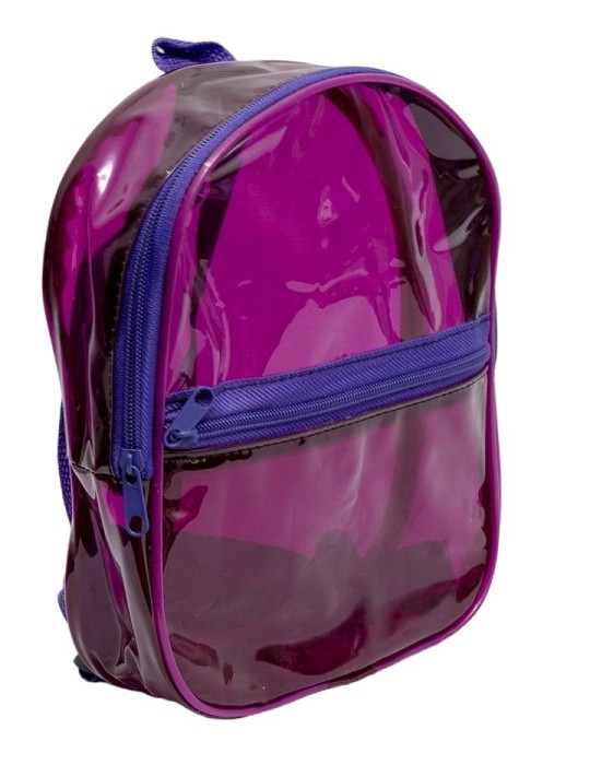 Mochila Dulcero Traslúcidas de Colores