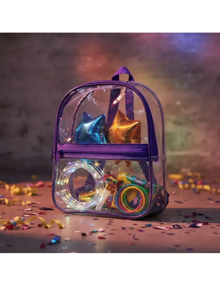 Mochila Dulcero Transparente