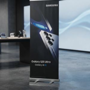 Banner rollup